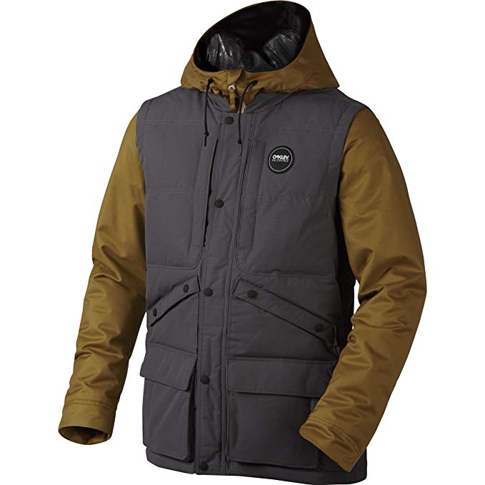 Oakley Mens Black Forest Biozone Down Jacket