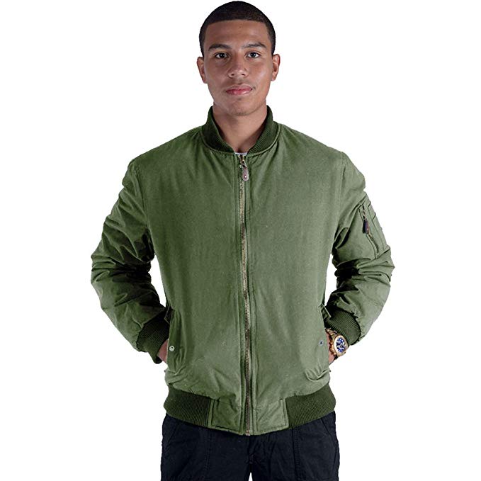 Erin Garments Black Army Military Padded Bomber Jacket Men Plus Size Navy Olive Green Flight Winter Windbreaker Coat