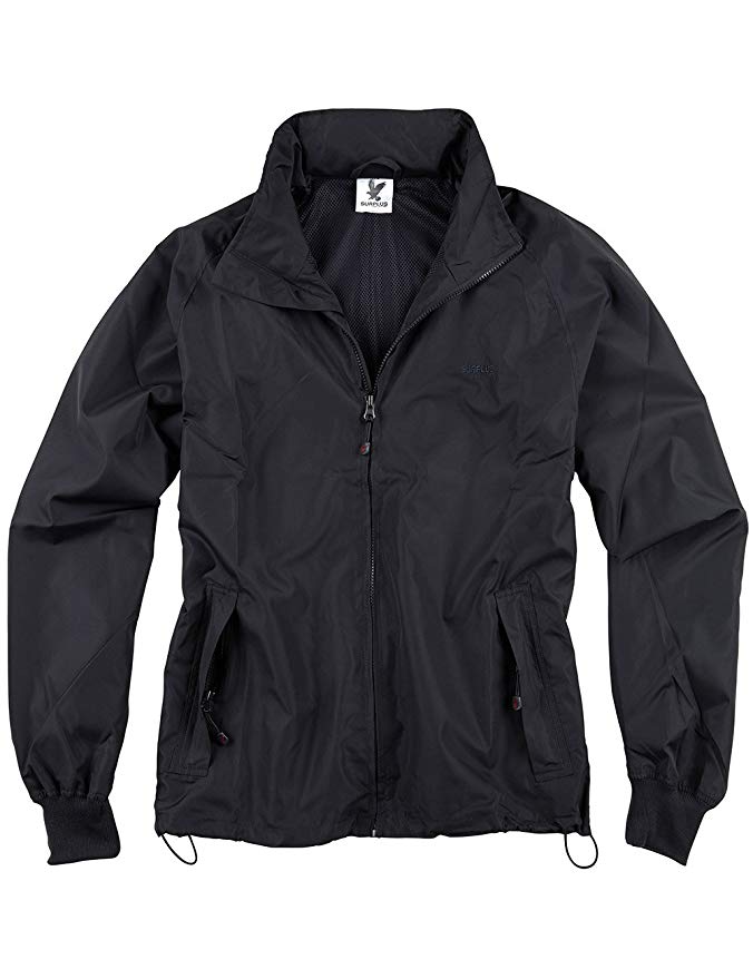 Surplus Windbreaker Jacket Basic Black