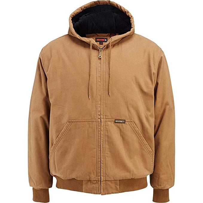 Wolverine Men's Houston Cotton Duck Hooded Jacket