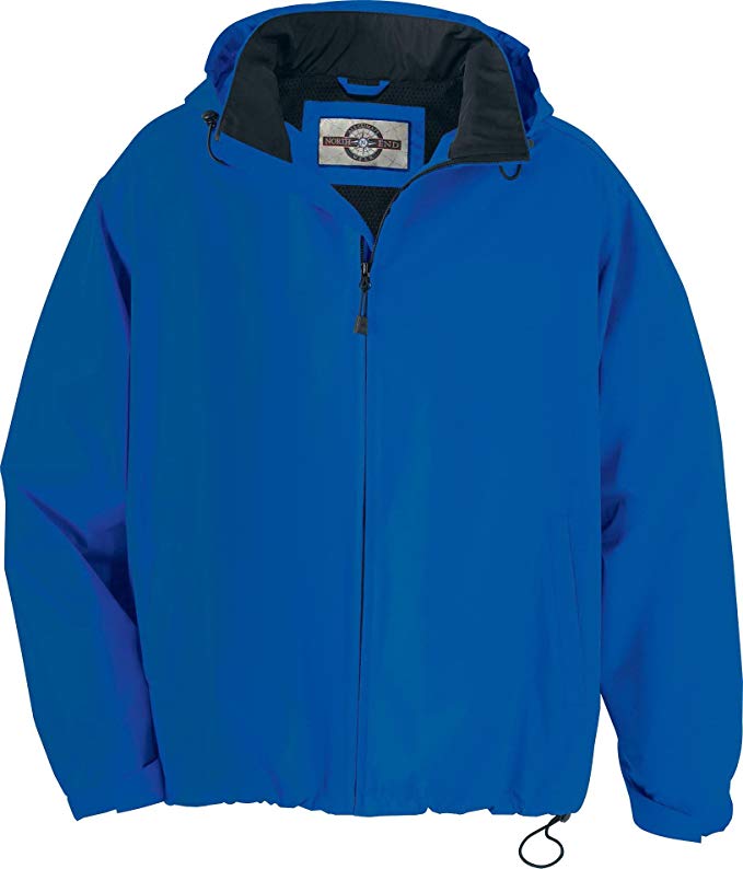 North End Men's Zipper Techno Lite Jacket, Ryal Cobalt, 4X