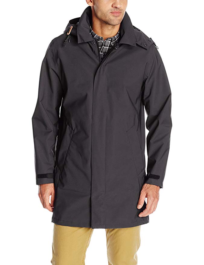 Cole Haan Men's Softshell Topper Jacket with Removable Hood