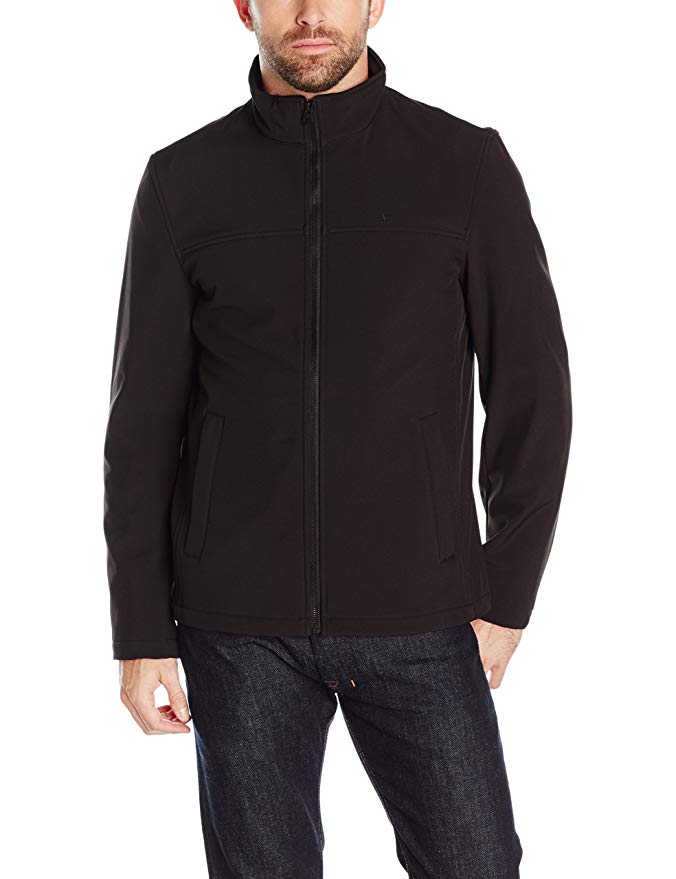 Dockers Men's Soft Shell Open Bottom Jacket