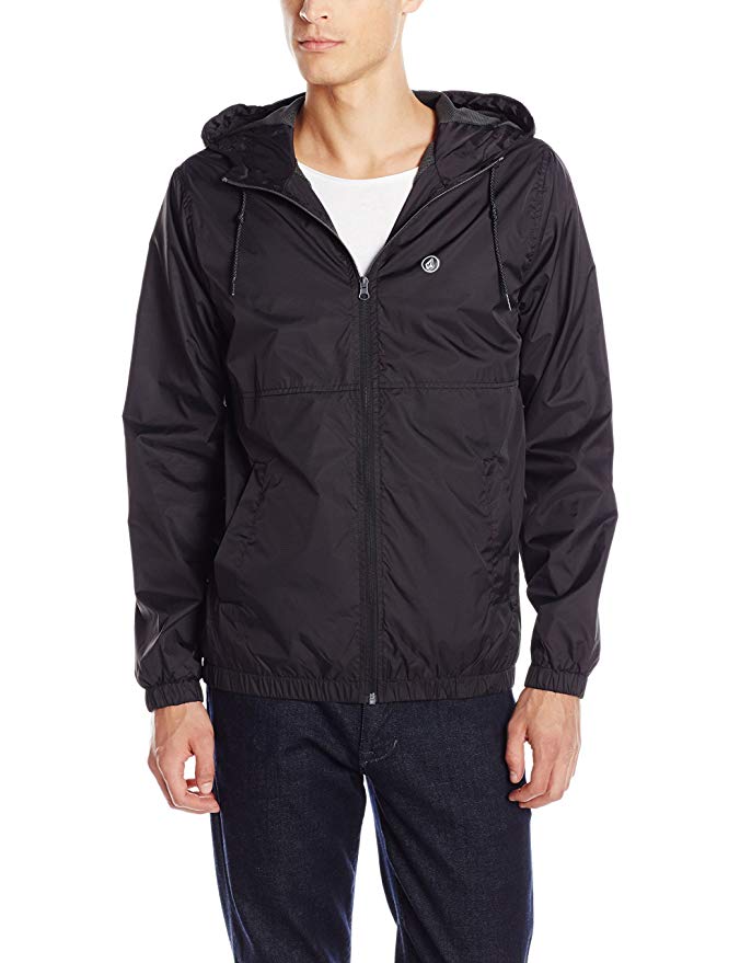 Volcom Volco Men's Ermont Hooded Windbreaker Jacket