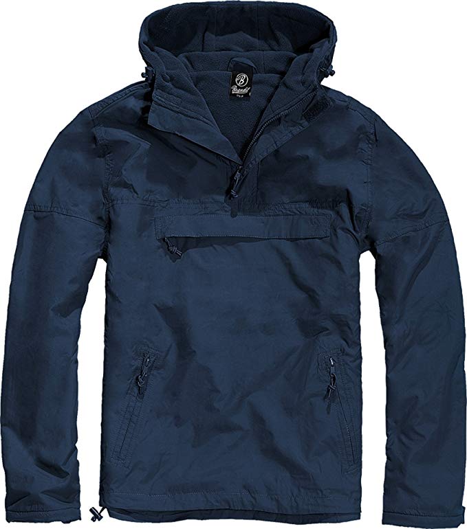 Brandit Men's Windbreaker Navy Blue