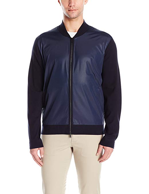 Theory Men's Salleg FZ Fine Bilen Fzip Bomber