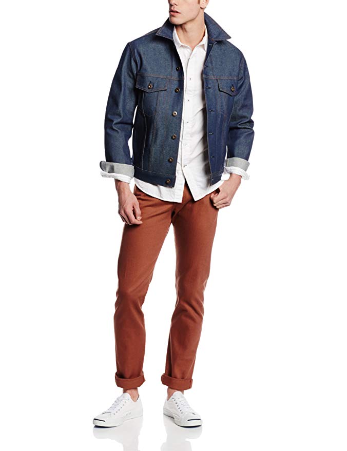 Naked & Famous Denim Men's Denim Slim-Fit Denim Jacket