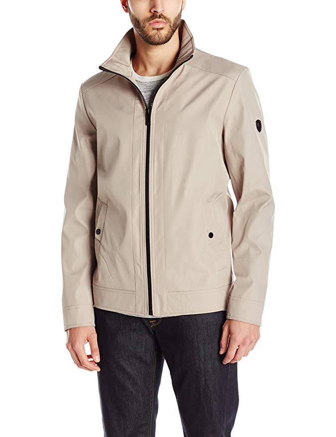 Calvin Klein Men's Poly Bonded Jacket