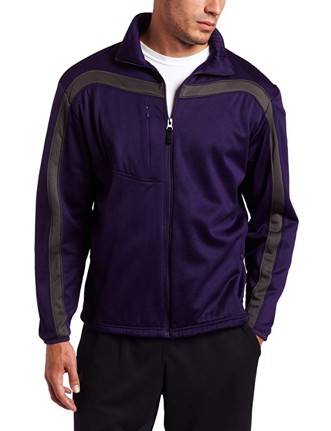 Antigua Men's Viper Full Zip Jersey Fleece Long Sleeve Fleece