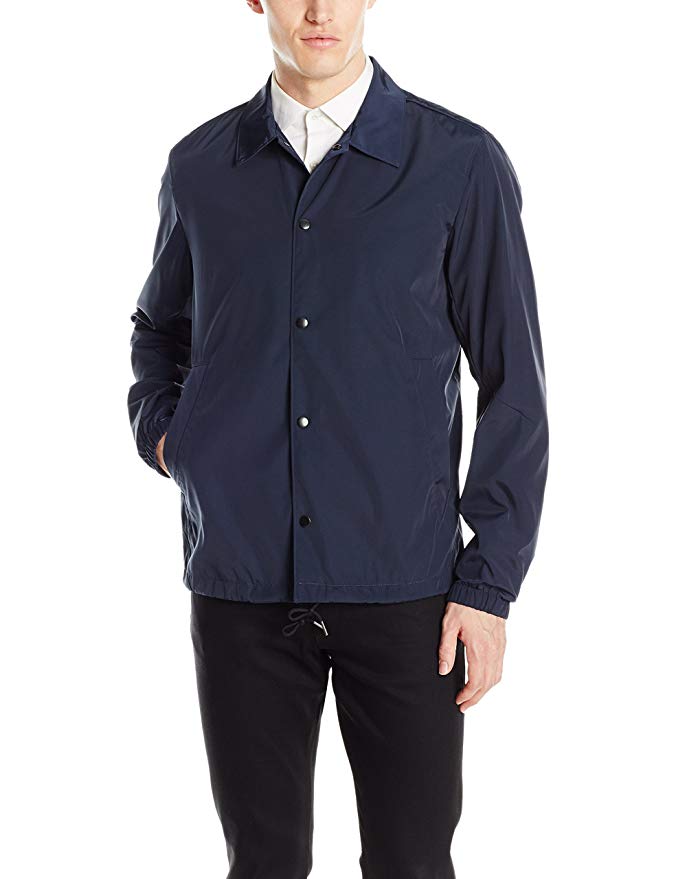 Theory Men's JKT Technical Taffeta Coach's Jacket