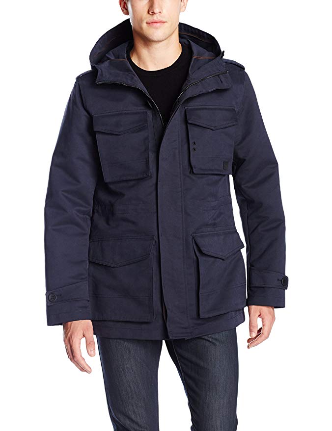 Vince Camuto Men's Water Resistant Cotton Field Jacket