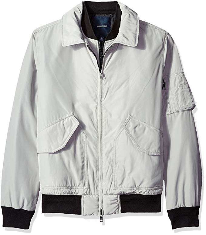 Nautica Men's Military Bomber Jacket