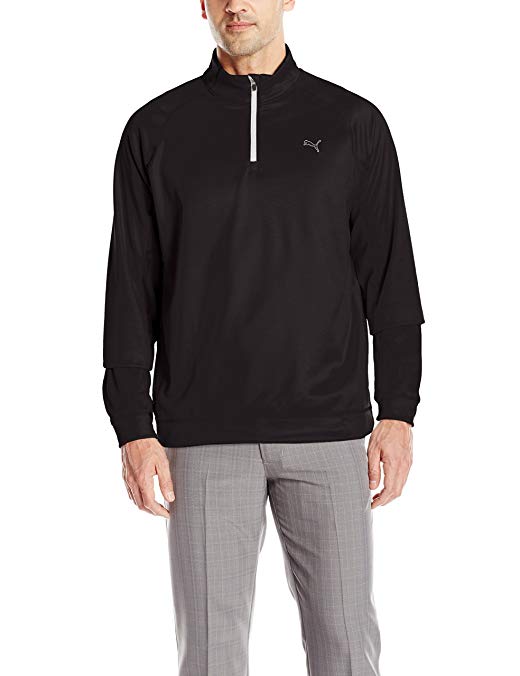 PUMA Golf Men's Fleece 1/4 Zip Popover Jacket