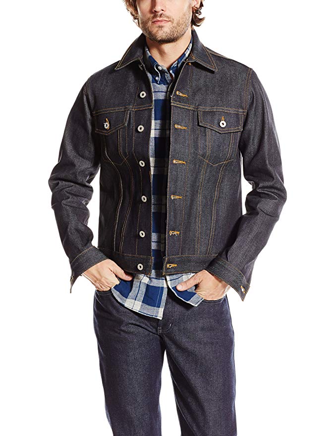 Naked & Famous Denim Men's Left Hand Twill Selvedge Denim Jacket