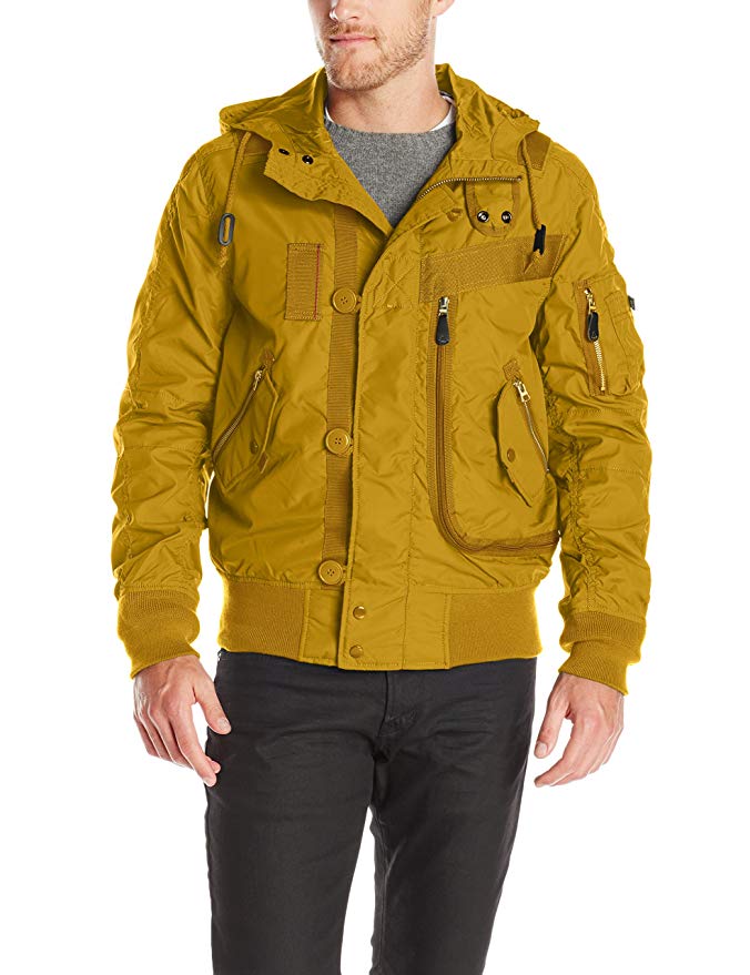 Alpha Industries Men's Helo Water-Resistant Rain Jacket