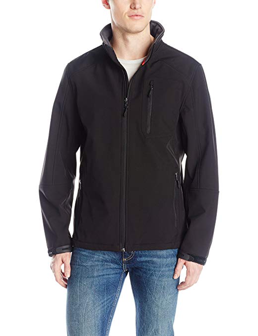 Calvin Klein Men's Front-Zip Soft-Shell Jacket