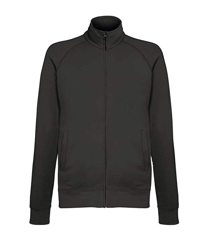 Fruit of the Loom Mens Lightweight Sweat Jacket