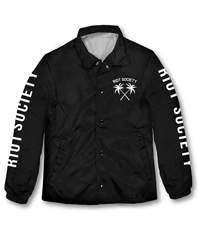 Riot Society Men's Logo Jackets and Windbreakers