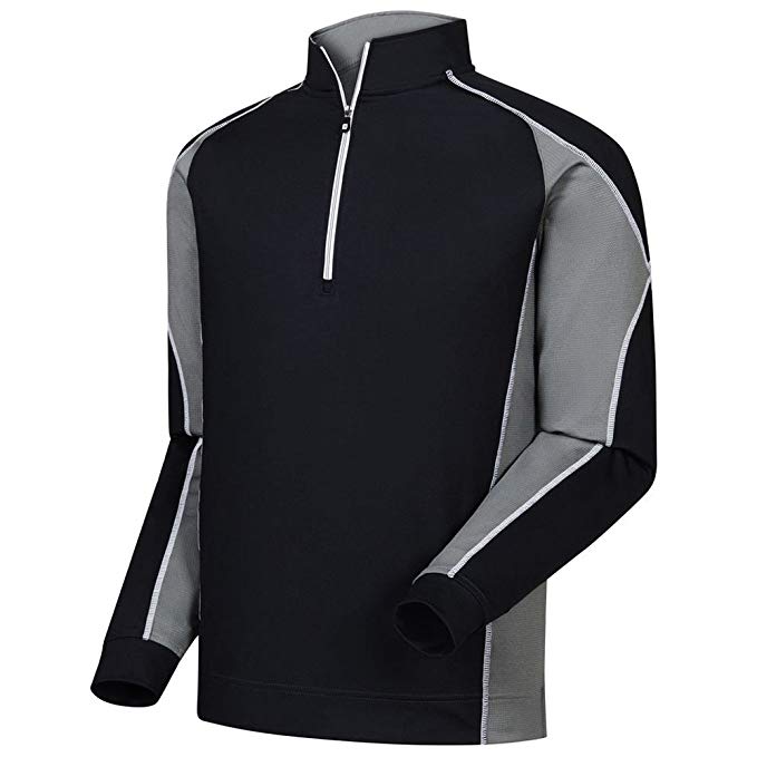 FootJoy Mixed Texture Sport Half-Zip Golf Pullover