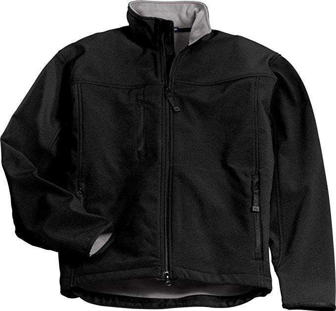 Port Authority Glacier Soft Shell Jacket. J790 Black/Chrome