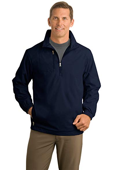 Port Authority 1/2-Zip Wind Jacket. J703