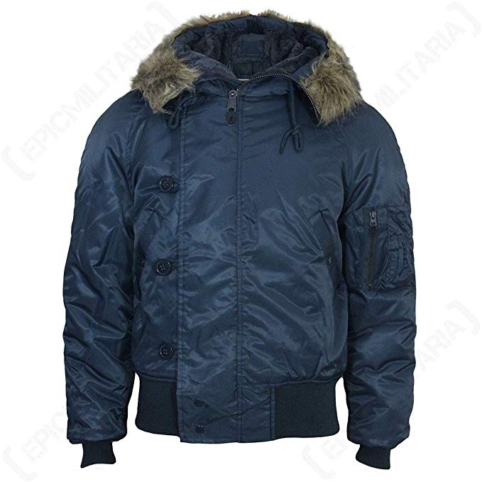 Mil-Tec N2B Flight Jacket Navy