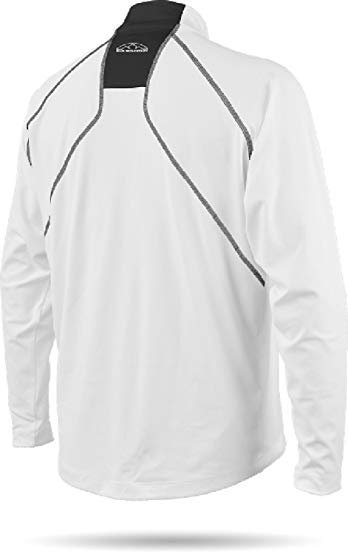 Sun Mountain 2017 Men's Second Layer Pullover (White, XL)