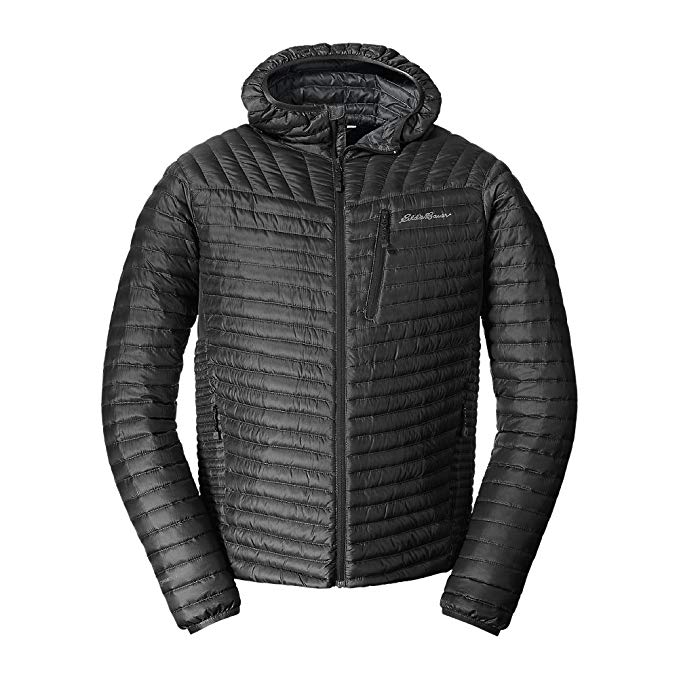 Eddie Bauer Men's MicroTherm StormDown Hooded Jacket