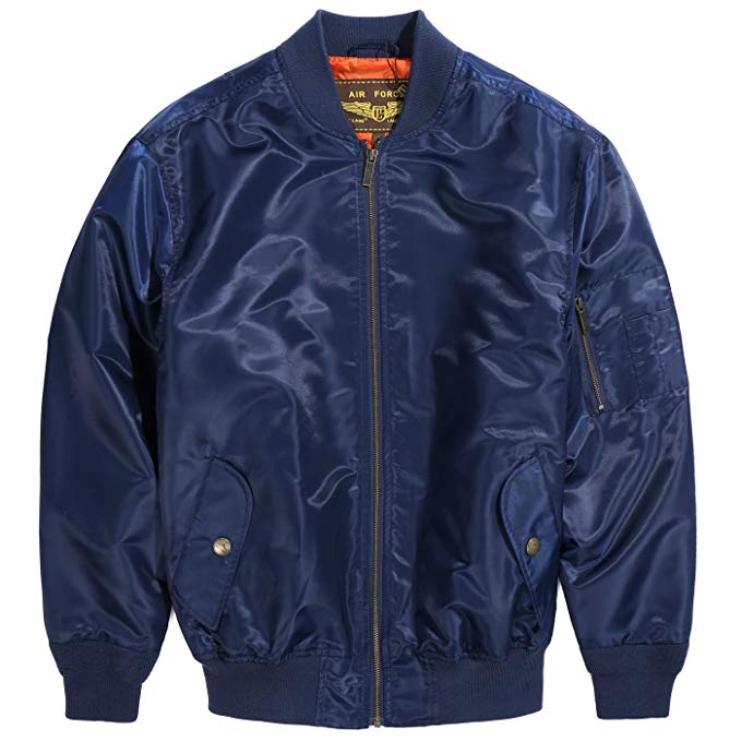 Landing Leathers Men's Air Force MA-1 Bomber Jacket