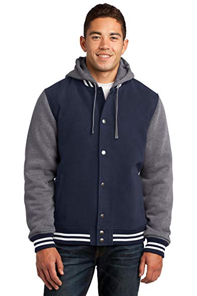 Sport-Tek Men's Insulated Letterman Jacket