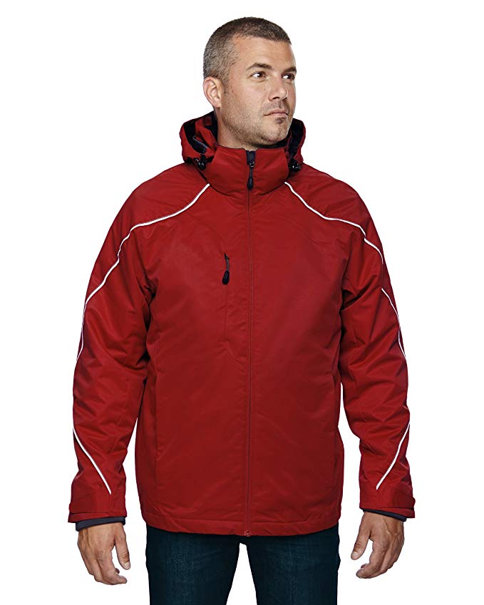 Ash City - North End mens 3-In-1 Jacket With Bonded Fleece Liner (88196)