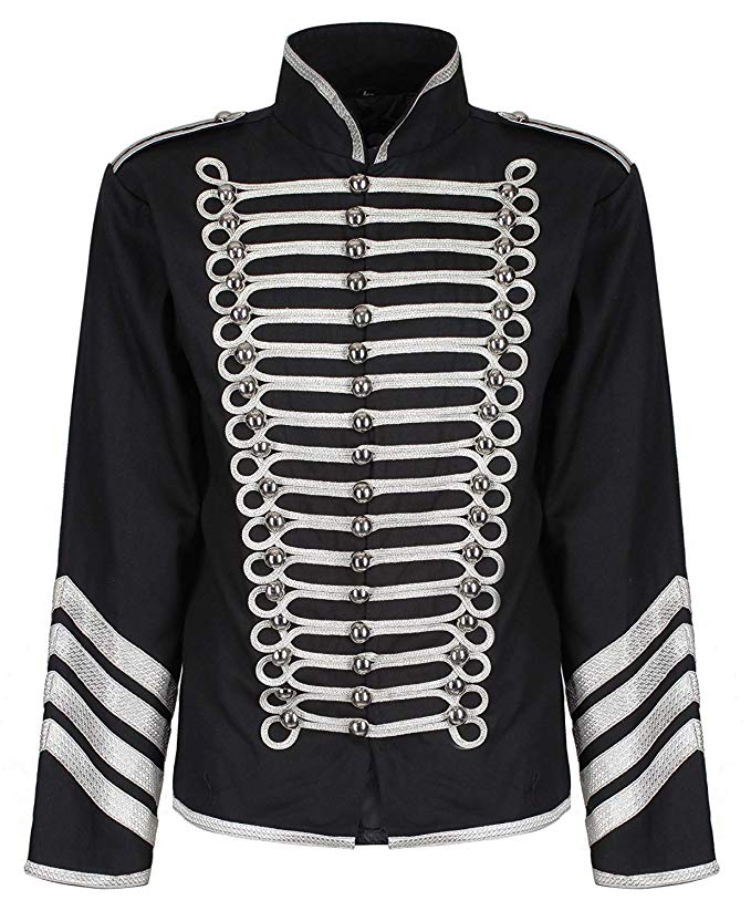 Ro Rox Gold Hussar Parade Steampunk Gothic Jacket