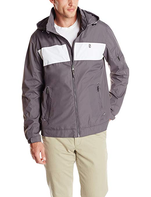 IZOD Men's Colorblock Hipster Jacket