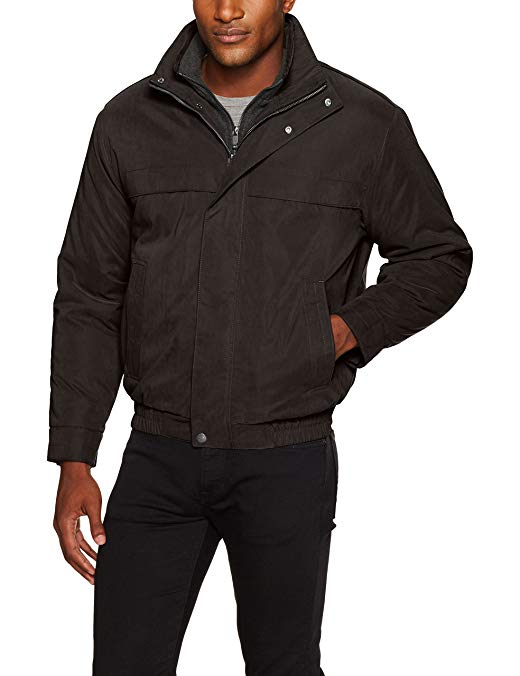 Weatherproof Garment Co. Men's Bomber Jacket with Bib Insert