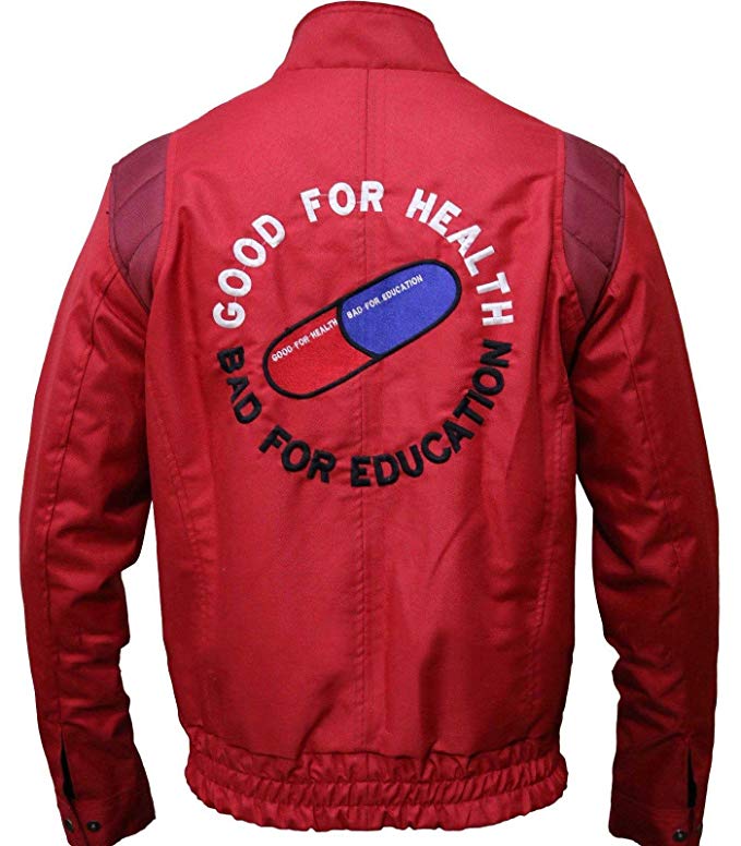 Akira Shotaro Kaneda Capsule Logo Black/Red Cordura Bomber Jacket