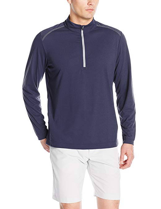 adidas Golf Men's Adi Ultra Lightweight UPF 1/4 Zip Jacket