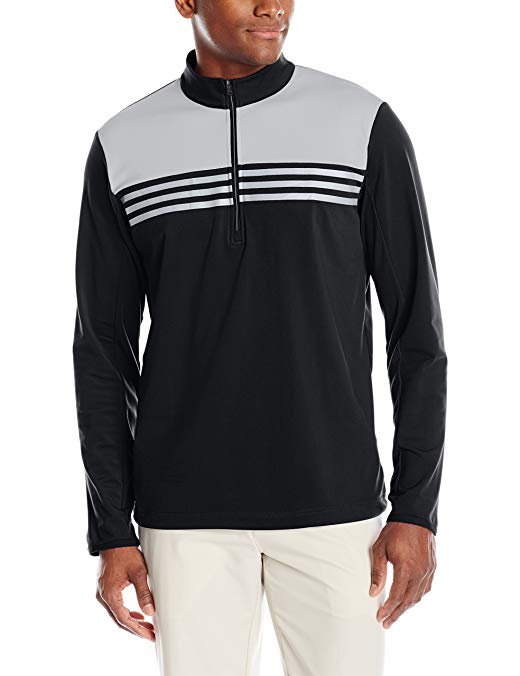 adidas Golf Men's Climacool Color Block 1/4 Zip Layering Top