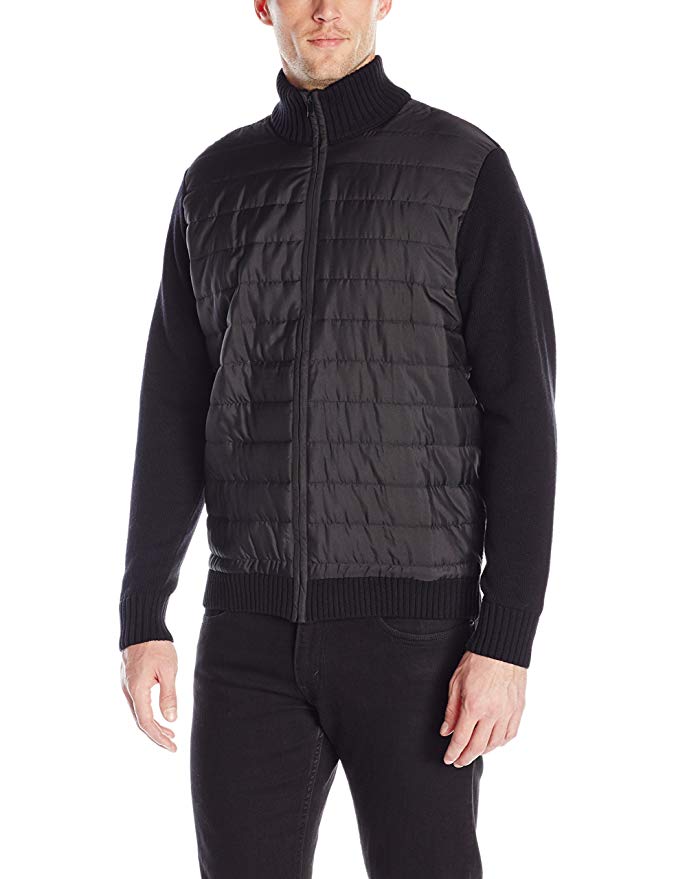 Tricot St. Raphael Men's Full Zip Jacket W Quilting