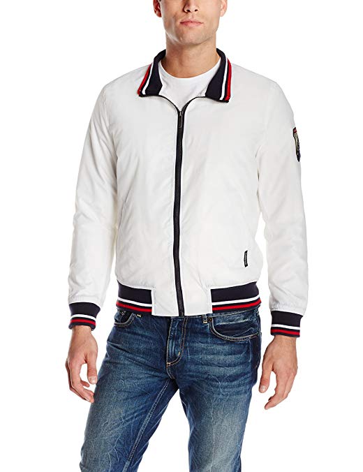 Members Only Men's All American Presidential Windbreaker Jacket