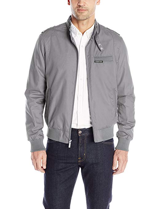 Members Only Men's Original Iconic Racer Jacket