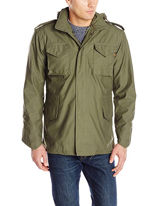 Alpha Industries Men's Slim Fit M-65 Field Coat