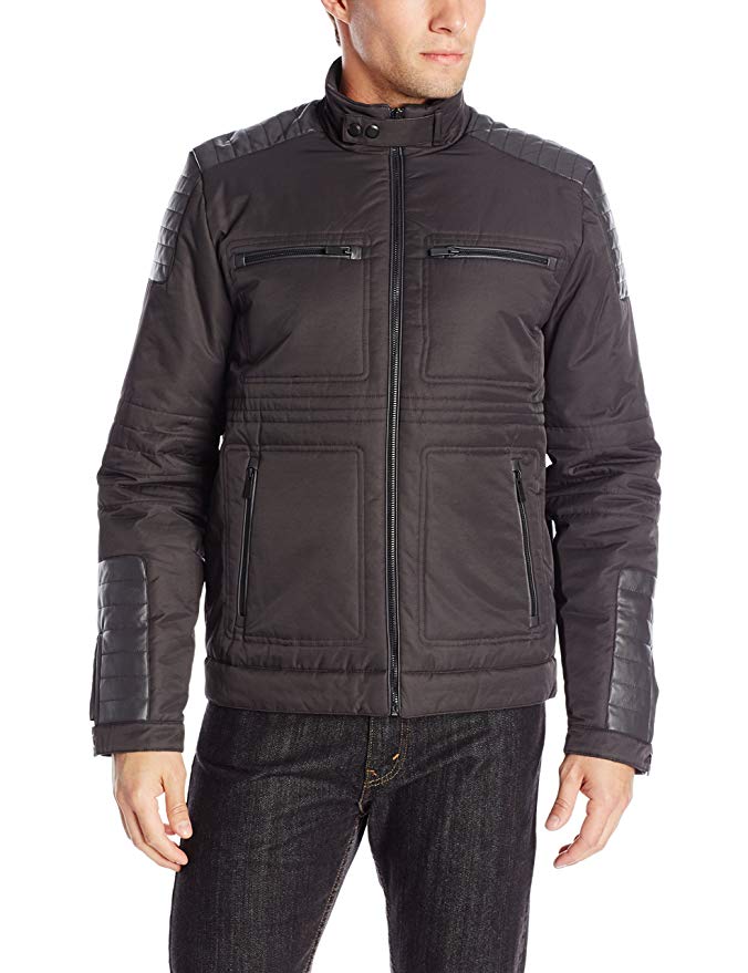 Calvin Klein Men's Moto Jacket