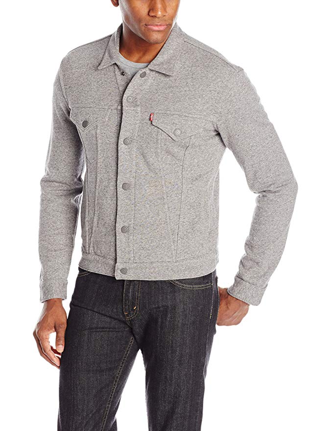 Levi's Men's French Terry Trucker Jacket