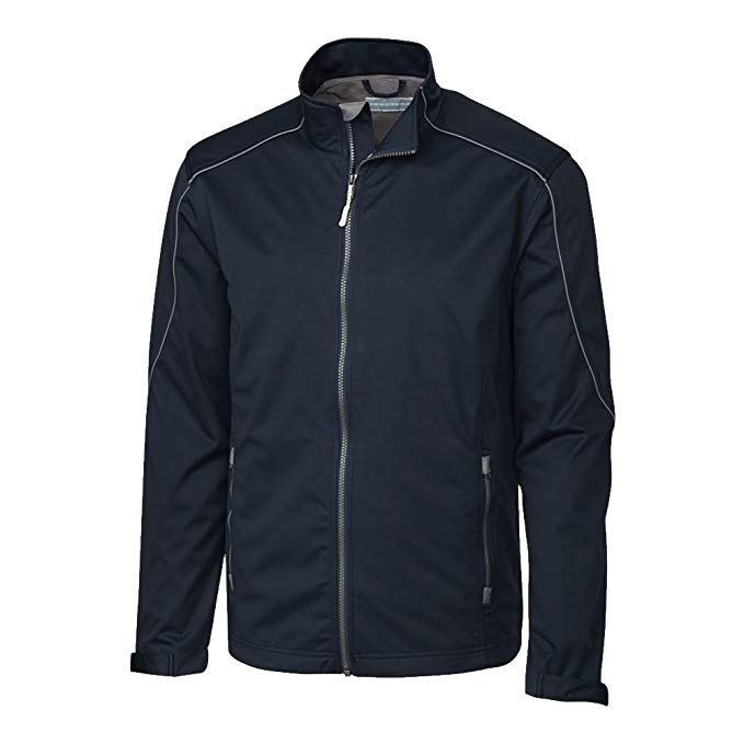 Cutter & Buck Men's Big & Tall Midweight Softshell Opening Day Jacket