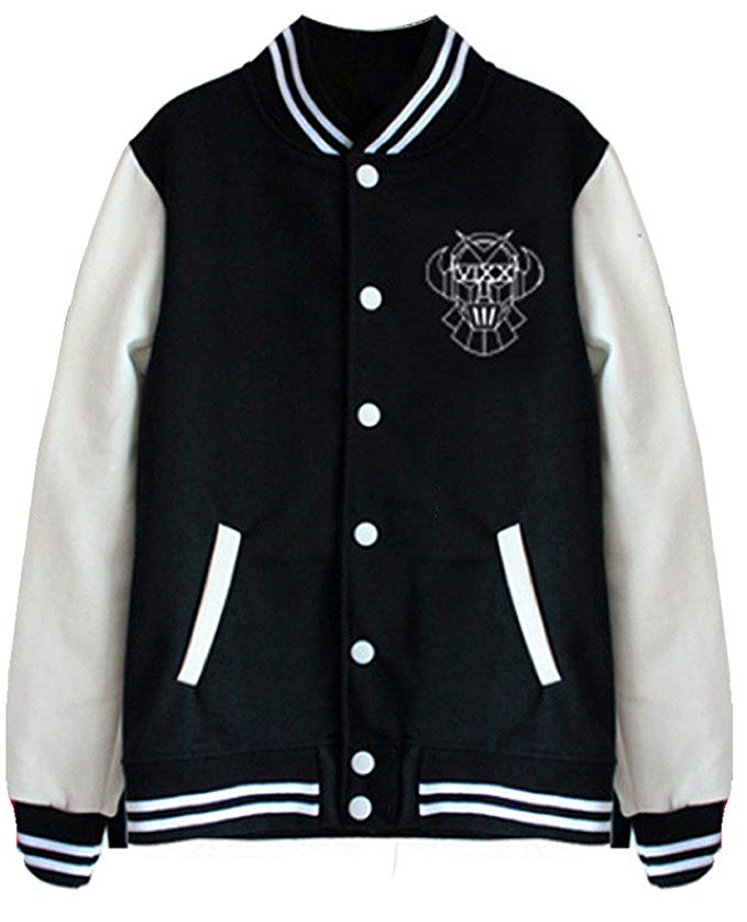 Kpop VIXX Varsity Baseball Jacket Hongbin Hyuk Ken Leo N Ravi Jacket Coats