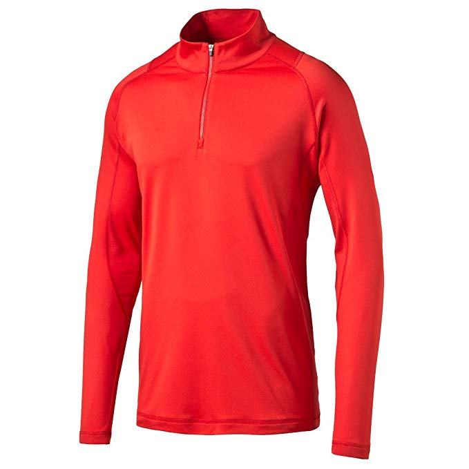 PUMA Golf Men's Crest Tech 1/4 Zip Popover Jacket