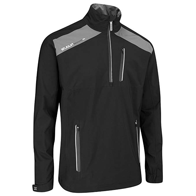 Stuburt Golf 2017 Mens Endurance Lite Waterproof Half Zip WindProof Jacket Pullover