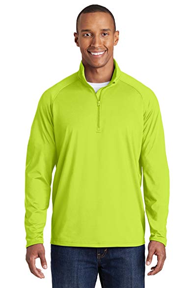 Sport-Tek Men's Sport Wick Stretch 1/2 Zip Pullover