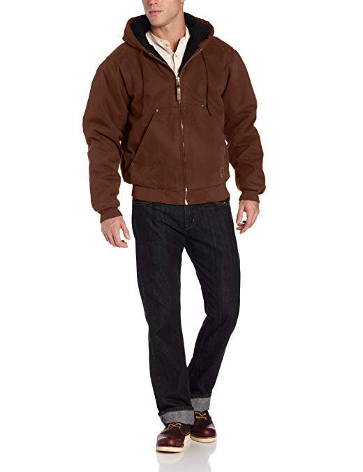 Berne Men's Original Washed Hooded Jacket