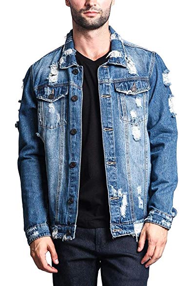 Victorious Distressed Denim Jacket